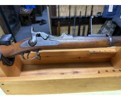 1873 Model Springfield Armory Trapdoor 45-70  Made in1875
