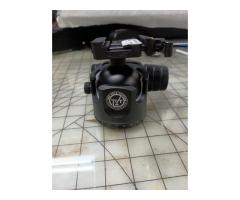 Two Vets 55MM Dual Tension Ballhead W/ Arcalock Dual Clamp (Arca Swiss and Picatinny)