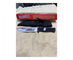NWTF Marbles Knife  NEW 1990,s