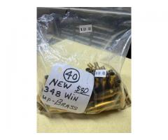 .348 Win. Jamison New Unprimed Brass 40 Pcs