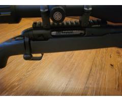 224 valkyrie savage 110 heavy barrel with bi pod + sig scope