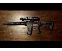 AR15 with binary