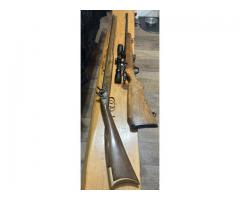 CVA Kentucky long .45 flintlock and Glenfield 22