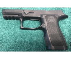 Sig P320 X-Compact Grip Module, Black, No Safety Cutout