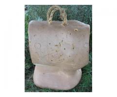 (2) Archery Targets; Bone Collector Fused Cell Foam and 'Lil' Buddy Deer Vitals Foam Target