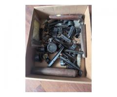 box of gun parts
