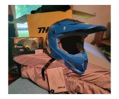 New Thor helmet and goggles