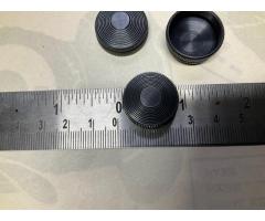 Vintage Steel Scope Turret Caps .