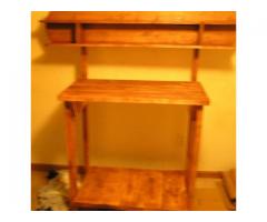 Reloading bench and supplies.