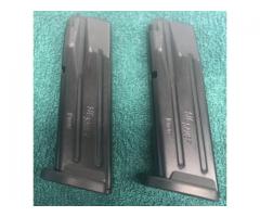 2 Sig P320 Compact 15 Round Magazines