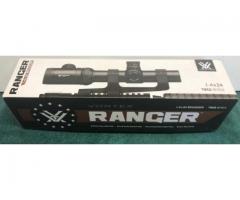 Vortex Ranger 1-4x24 Second Focal Plane Scope with TMCQ Reticle