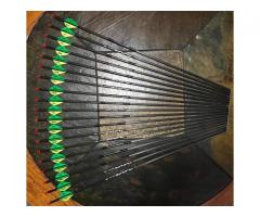 Easton Flatline carbon arrows, size 500. (19) total