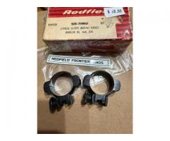 Redfield Frontier See Thru Scope Bases and Rings .