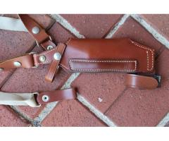 Smith & Wesson #45 34 Shoulder Holster for K-Frame 4" Barrel Dbl Action Revolvers