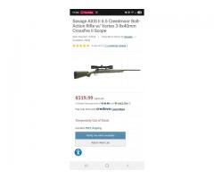 savage axis 2 6.5cm for trade