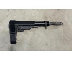SBA3 brace and buffer parts