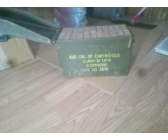 Vintage ammo box full